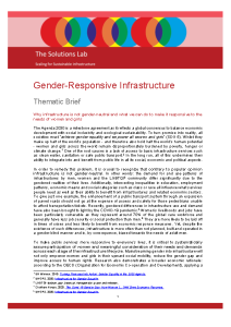 2020 The-Solutions-Lab_Gender-responsive-Infrastructure_Thematic-Brief